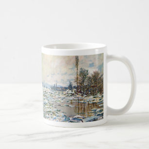 The Break Up of the Ice by Claude Monet Coffee Mug