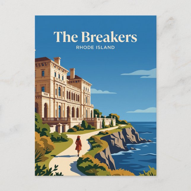 The Breakers USA Postcard (Front)
