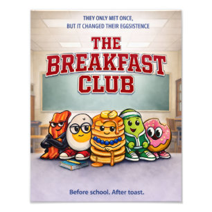The Breakfast Club - Foodie Fiends Photo Print