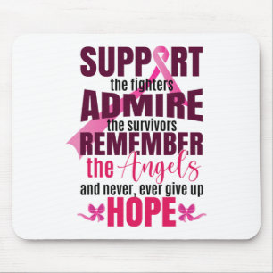 The Breast Cancer Fighters Breast Cancer Awareness Mouse Mat