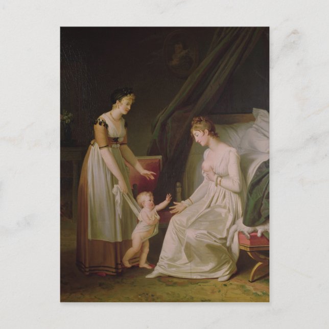 The Breastfeeding Mother Postcard (Front)