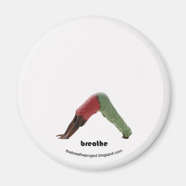 the breathe project 8 of 12 magnet (Front)