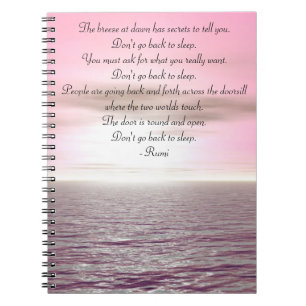 The Breeze at Dawn Rumi Manifestation Journal