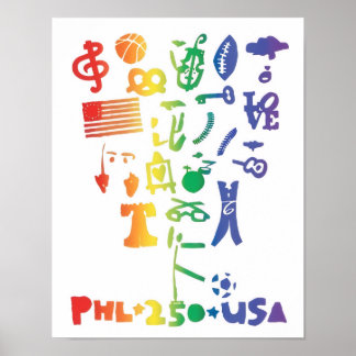 THE BRETT BENDER RAINBOW SEMIQUINCENTENNIAL TROPHY POSTER