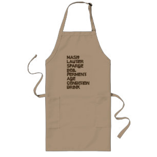 The Brewing Process Long Apron