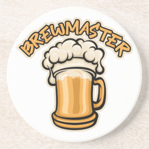 The Brewmaster Need a Beer Mug Coaster