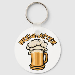 The Brewmaster Need a Beer Mug Key Ring