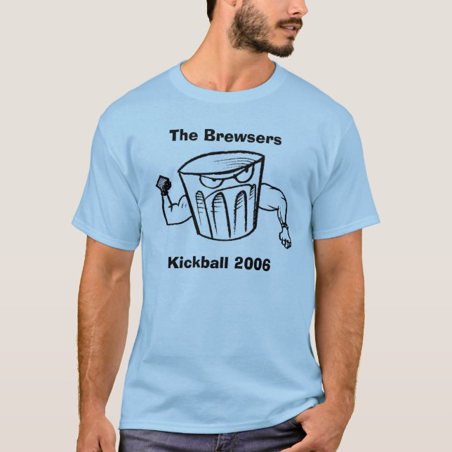 The Brewsers Kickball Team T-Shirt (Front)