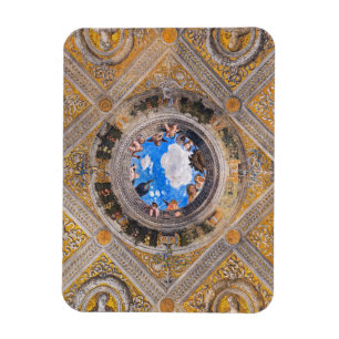 The Bridal Chamber, Ceiling by Andrea Mantegna  Magnet