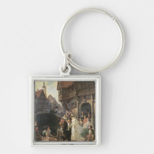 The Bride, 19th century Key Ring