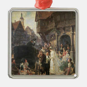 The Bride, 19th century Metal Tree Decoration