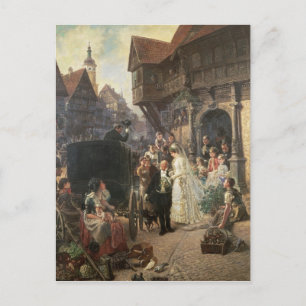 The Bride, 19th century Postcard