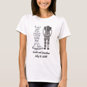 The Bride and Groom's Wedding Vows T-shirt