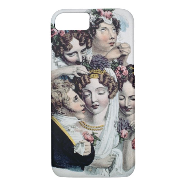 The Bride, c.1820 (litho) Case-Mate iPhone Case (Back)