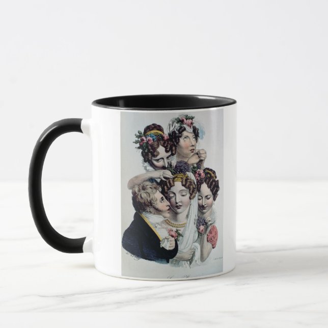 The Bride, c.1820 (litho) Mug (Left)