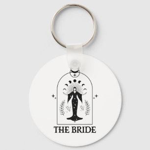 The Bride Coven Gothic Witch Bachelorette Matching Key Ring