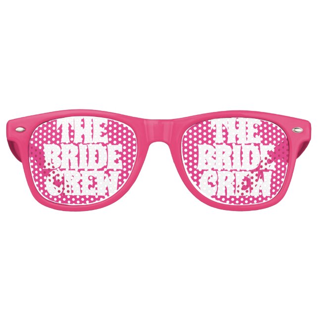The Bride Crew Retro Sunglasses (Front)