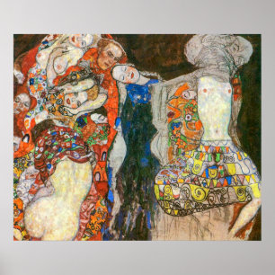 The Bride Gustav Klimt Poster
