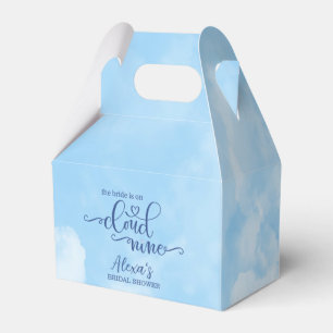 The Bride is on Cloud 9 Favour Box
