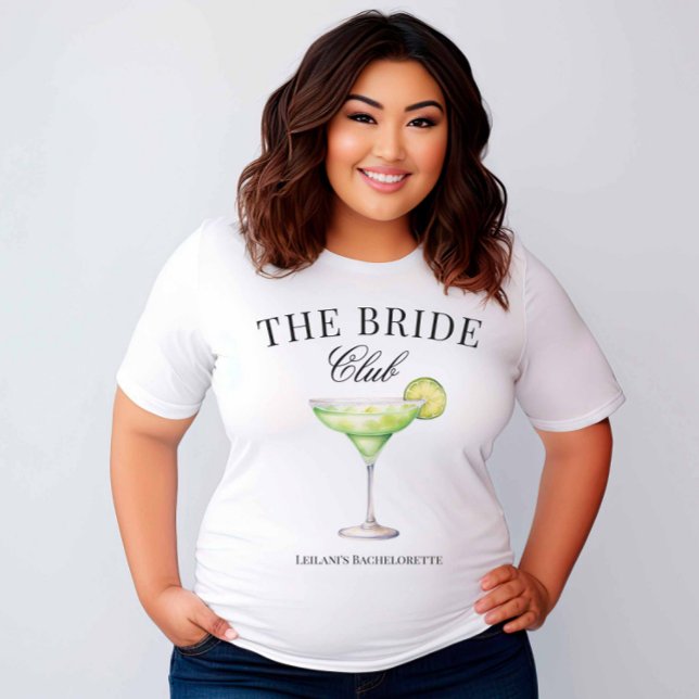 The Bride Margarita Social Club  T-Shirt (The Bride Club Margarita TShirt)