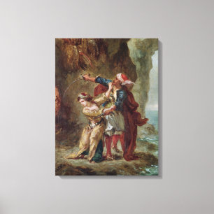 The Bride of Abydos, 1843 Canvas Print