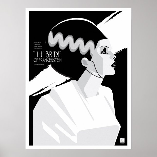 The Bride of Frankenstein poster (Front)