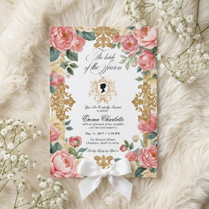 The Bride of the Season Regency Bridal Shower Invitation