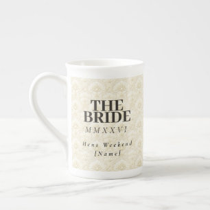The Bride   Ornamental Art Deco – Ivory Keepsake Bone China Mug
