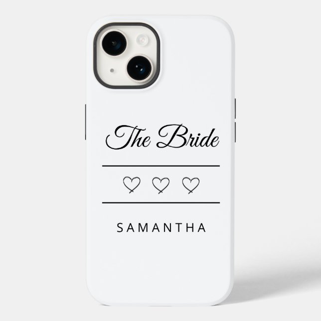The Bride Personalized Wedding Design  Case-Mate iPhone Case (Back)