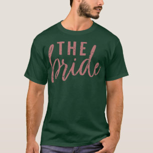 The Bride Pink Cute Bridesmaid Bachelorette Party T-Shirt