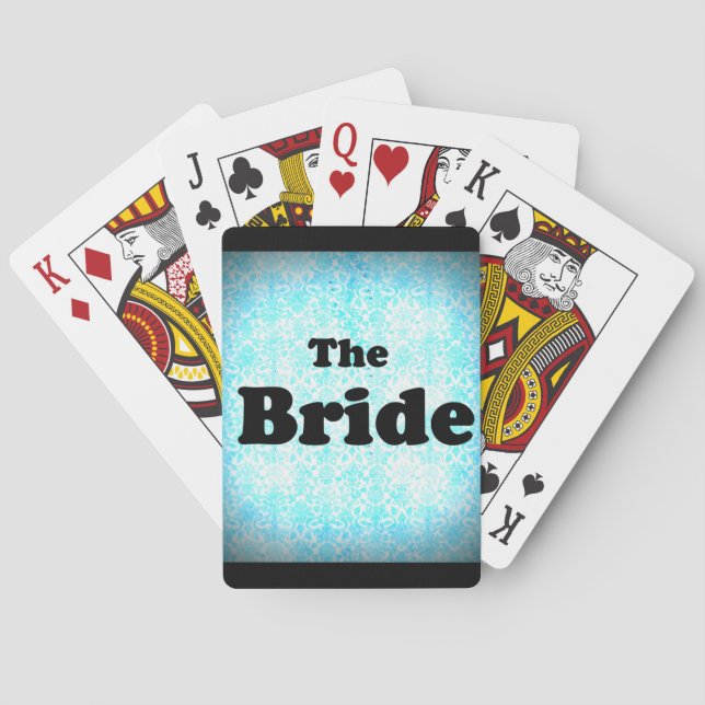 The Bride Playing Cards (Back)