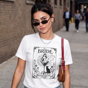 The Bride Tarot Card Witchy Bachelorette Party T-Shirt