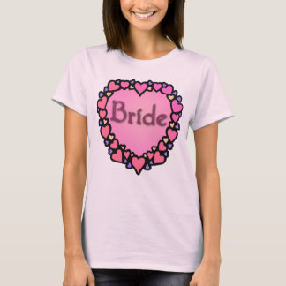 The Bride with Hearts Products T-Shirt
