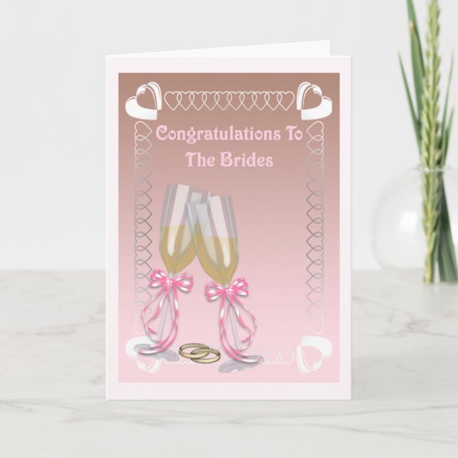 The Brides Card (Front)