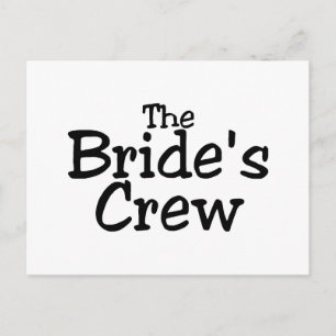 The Brides Crew 2 Postcard