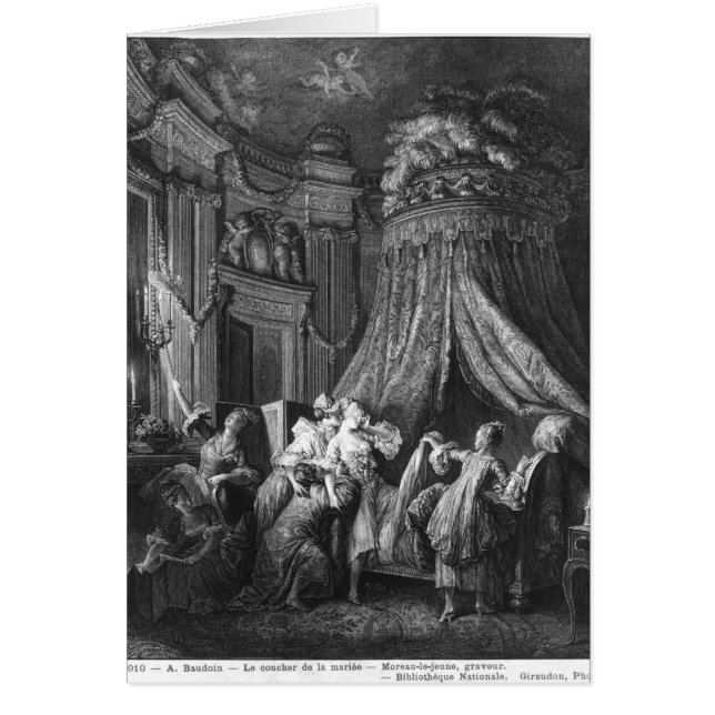 The bride's going-to-bed ceremony (Front)