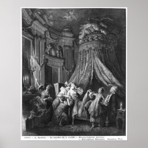 The bride's going-to-bed ceremony poster