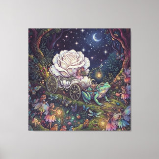 The Bride's Procession Canvas Print