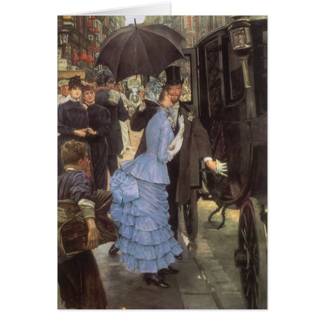 The Bridesmaid (aka The Traveller) by James Tissot (Front)