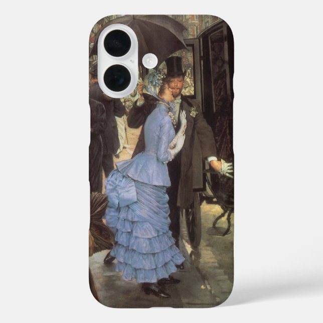The Bridesmaid (aka The Traveller) by James Tissot Case-Mate iPhone Case (Back)
