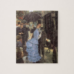 The Bridesmaid (aka The Traveller) by James Tissot Jigsaw Puzzle