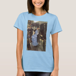 The Bridesmaid (aka The Traveller) by James Tissot T-Shirt