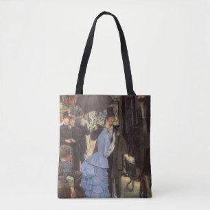 The Bridesmaid (aka The Traveller) by James Tissot Tote Bag