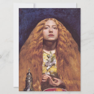 The Bridesmaid (by John Everett Millais) Card