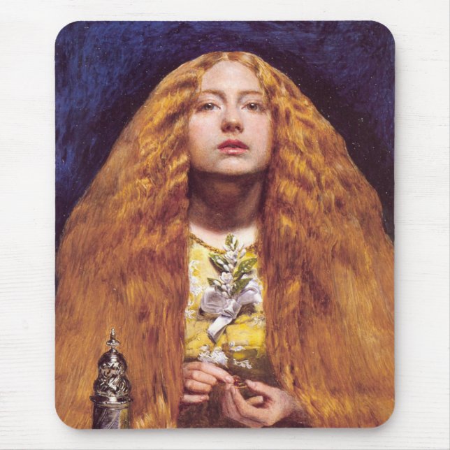 The Bridesmaid, c.1851 by John Everett Millais Mouse Mat (Front)