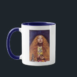 The Bridesmaid, c.1851 by John Everett Millais Mug<br><div class="desc">The Bridesmaid, c. 1851 by John Everett Millais. Millais was an English painter and illustrator. He was one of the founders of the Pre-Raphaelite Brotherhood in 1848 with William Holman Hunt and Dante Gabriel Rossetti. 19th Century Pre-Raphaelite paintings and art often had a mediaeval theme, focusing on topics of chivalry...</div>