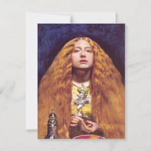 The Bridesmaid, c.1851 by John Everett Millais Postcard