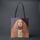 The Bridesmaid, c.1851 by John Everett Millais Tote Bag<br><div class="desc">The Bridesmaid, c. 1851 by John Everett Millais. Millais was an English painter and illustrator. He was one of the founders of the Pre-Raphaelite Brotherhood in 1848 with William Holman Hunt and Dante Gabriel Rossetti. 19th Century Pre-Raphaelite paintings and art often had a mediaeval theme, focusing on topics of chivalry...</div>