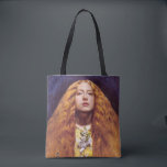 The Bridesmaid, c.1851 by John Everett Millais Tote Bag<br><div class="desc">The Bridesmaid, c. 1851 by John Everett Millais. Millais was an English painter and illustrator. He was one of the founders of the Pre-Raphaelite Brotherhood in 1848 with William Holman Hunt and Dante Gabriel Rossetti. 19th Century Pre-Raphaelite paintings and art often had a mediaeval theme, focusing on topics of chivalry...</div>