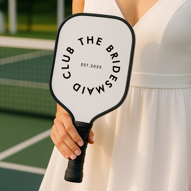 The Bridesmaid Club Bachelorette Pickleball Paddle (Creator Uploaded)